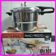 12L HC Pressure Cooker 12 Liter Pressure Cooker 28 Cm Steamer HC