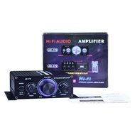 [COD] HiFi Audio Amplifier 200W+200W 2 Channel Power Amp with RCA Input Power Amplifier 12V  Mini HI