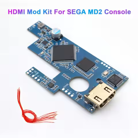 Hispeedido HDMI MOD Kit For SEGA MD2 For SEGA Mega Drive 2 For SEGA Genesis 2 Console