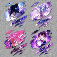 Anime Dragon Ball Tear-Off Car Sticker Personalized Creative Scratch Cover Scratch Goku Decorative C