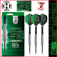 Harrows Dart Steel Tip Darts Dimplex S3 Bomb Profile 90% Tungsten Steel Tip Dart (21G 23G 24G 25G)