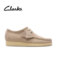 Clarks Mens Wallabee 2604 Shoes - Sand Suede Kasut Lelaki