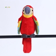 Talking Parrot Talking Parrot Plush Toy Electronic Bird Pet Talking Plush Parrot for Kids Early Educ
