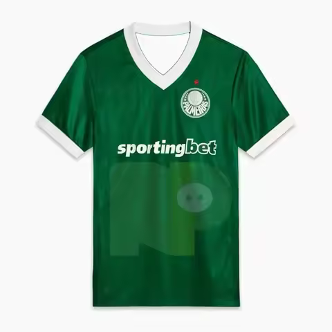 2025 New Arrive Style Palmeiras Home Football Jersey Man Women Daily Outdoor Sport T-Shirt Comfort B