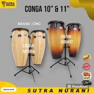 CONGA DRUM CMC KUALITI TINGGI SAIZ 10 & 11