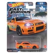 Hot Wheels Nissan R34 Skyline GTR (BNR34) and LB ER34 Silhouettes