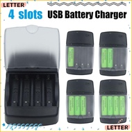 LETTER1 Intelligent Battery Charger Portable Durable Universal Fast Charging Dock for Rechargeable B