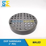3 inch PVC Waled Filter Cap 3" Swallow Cap 3" PVC Biopore Pipe Cap 3 inch Hole Pipe Cap PVC Pipe