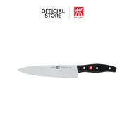 ZWILLING มีดเชฟสแตนเลสสตีล รุ่น Twin Pollux มีความคมและทนทาน 200 มม. สีเงิน ด้ามสีดำ N30721200