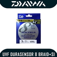 Senar Pancing PE Daiwa UVF Saltiga Durasensor Braid X8 + SI2 400m