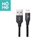 NOME/Nomi home cloth woven apple data cable 2.1A multi-color two-in-one fast charge iphone charging line