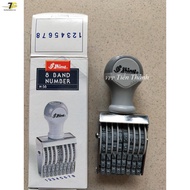 Shiny N58 3mm rotating 8-digit stamp