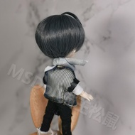 Elvis Squirrel ob11 Fake Hair 8 Points Baby Male Female Doll Playful Short Hair ob22/pb Wig