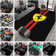 Car supercar GTR racing printed carpet, living room sofa carpet, children's bedroom bedside carpet, 