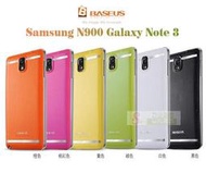 日光通訊@BASEUS原廠 Samsung N900 Galaxy Note 3 Note3 雅皮 繽紛電池背蓋 保護殼