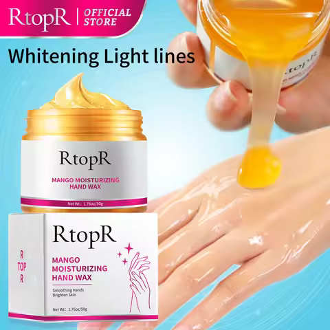 RtopR Mango Tear Hand Wax Whitening Skin Hand Mask Repair Exfoliating Callus Film Anti-aging Hand Cr