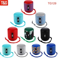 T&amp;G TG129 Mini Bluetooth Speaker Portable Fabric Wireless Loudspeaker Small Outdoor Camping Driving Subwoofer Speakers