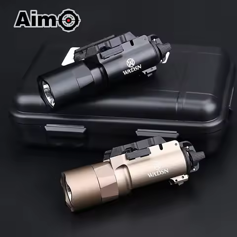 600 Lumens X300U X300 Flashlight Hunting light Pistol Gun White LED Fit 20MM Rail 1911 Pistol WADSN 