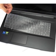 Silicone Keyboard Cover Skin Protector for MSI Raider 16 Max HX B2W 16 inch 2026 Raider GE78HX GE68H