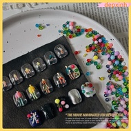 in stock Funny Nail Art Accessories Little People Nail Art Accessories Cartoon Three-dimensional Doll Accessories Diy Decoration Materials cod