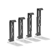 4 Pcs Window Box Brackets Heavy Duty Flower Box Brackets Adjustable Balcony Planter Holder for Deck 