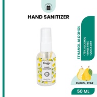 Cleanse360 Hand Sanitizer [Liquid Spray - 50ml] 75% Ethanol Alcohol | English Pear | Quick Dry | Rinse Free | Instant Kills Germs Bacterials Virus