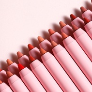 12 Colors Lip Liner Waterproof Matte Matte Bean Paste Foaming Pen Liner Non Hook Lip Color Line D6i9