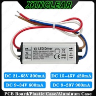 Pemacu LED DC 9-20V 9-34V 15-45V 21-65V 300mA 420mA 600mA 900mA Pengubah Pencahayaan Untuk Bekalan K