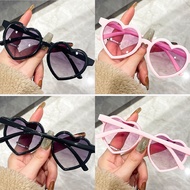 Children UV Protection Sunglasses Baby Boys Girls Decorative Sunglasses Kids Peach Heart Glasses