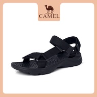 Camel รองเท้าเดินชายหาดรองเท้าแตะรัดส้นชายแฟชั่นของผู้ชายเสื้อนอกนุ่มด้านล่างรองเท้ากันลื่น CAM93605