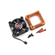 HobbyWing 30850305 3010 Fan Adapter for XR10 Pro G2-Orange(W/3010 FAN)