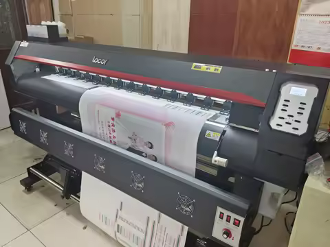 LOCOR Eco Solvent Printer Xp600 I3200 1.6m Eco Solvent Outdoor Flex Banner Vinyl Sticker Tarpaulin A