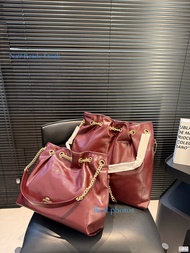 [na9 Ready Stock] Size 37 * 33cm 33 * 26cm Fashion Underarm Bag Exquisite Chain Bag All-Match Should