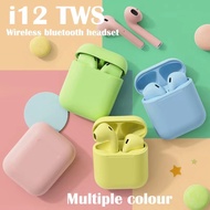 I12 TWS Wireless Bluetooth Headset with Mic In-Ear Stereo Earbuds Fone Bluetooth Earphones Sports Gaming Headphones For Xiaomi