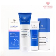 Paket Emina Ms Pimple Acne Solution Complete Care - Skincare Perawatan Kulit Berjerawat dan Bekas Je