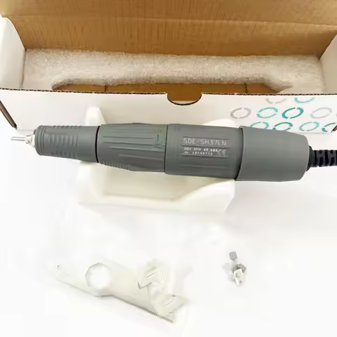 STRONG 210 45000RPM 35K & 45K RPM Micromotor Polishing Nail Drill Pen Machine Handpiece 2.35mm SDE-H