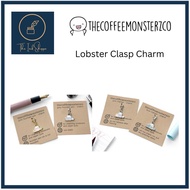 The Coffee Monsterz Lobster Clasp Charm