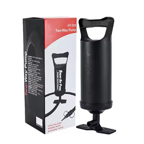 Manual Air Pump PVC Hand Pulled Air Pump Fast Inflation Two-Way Handheld Inflatable Air Pump for Swi