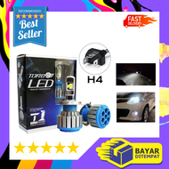 LAMPU LED DEPAN MOBIL TURBO H4 SUPER BRIGHT / HEADLIGHT 1 SET (AVANZA XENIA RUSH TERIOS YARIS CAMRY 