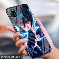 Softcase Kaca Infinix Smart 5 Motif Anime Terbaru - Case Softcase Kaca Infinix Smart 5 Mewah - Kesing Infinix Smart 5 Murah - Kesing Infinix Smart 5 Lucu - Case handphone Infinix Smart 5 Keren - Case Hp Infinix Smart 5- Sarung hp - Pelindung HP