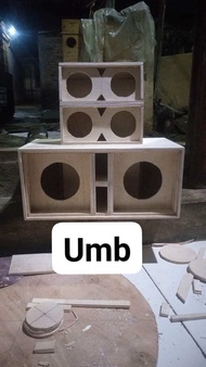 BOX SPEAKER MINISCOOP MINIATUR DOBEL 2.3.4.INCH