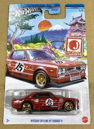 風火輪 Hot Wheels 日本進口系列 日產 橫濱輪胎 NISSAN SKYLINE HT 2000GT-X 經典車