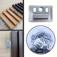 100pcs Cladding Clip WPC Wall Ceiling Fluted Cladding Clip PVC Wall Panel Clip