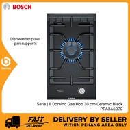 Bosch PRA3A6D70 Serie | 8 Domino Gas Hob30 cm Ceramic, Black FlameSelect 6.0kW