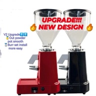 Msia Plug RACCEA V2 Coffee Grinder LD-019 Free Plug＆Brush Calibrated New Electrical 60MM Espresso Ba