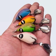 Mồi câu lure-Nhái hơi F35 Lưỡi độ CN thép 1ly 5 ko rỉ (Mua 1 tặng 1 body)