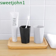 SWEETJOHN Bathroom Tumblers for Juice Milk Healthy C0ffee Mug Bathroom Supplies Cup Drinkware Storag