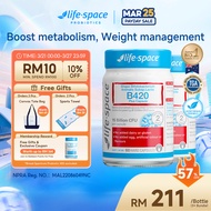LIFE-SPACE SHAPE BIFIDOBACTERIUM LACTIS B420 PLUS CAPSULE | [Bundle Set] 2 Bottles x 60s with Prebio