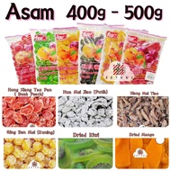 400g-500g Pelbagai Asam Jenis / Buah Plum Kering / Asam Manis / Asam Masam / Asam Kering / 酸梅 / Prun
