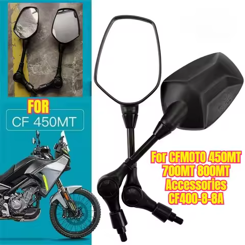 Original Motorcycle Mirror Rearview Side Mirror For CFMOTO 450MT 700MT 800MT Accessories CF400-8-8A
